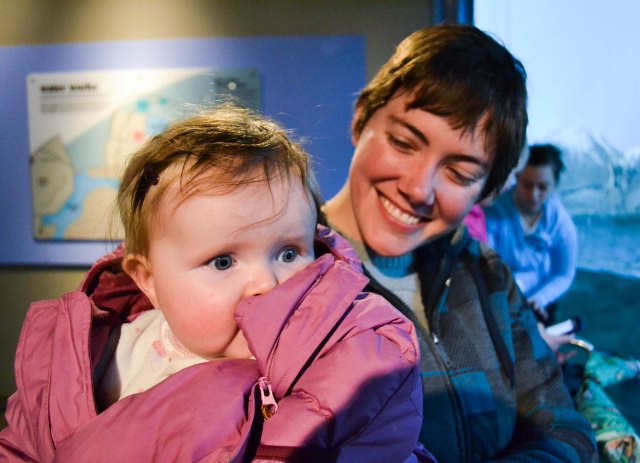 Lu Lu in a snow suit